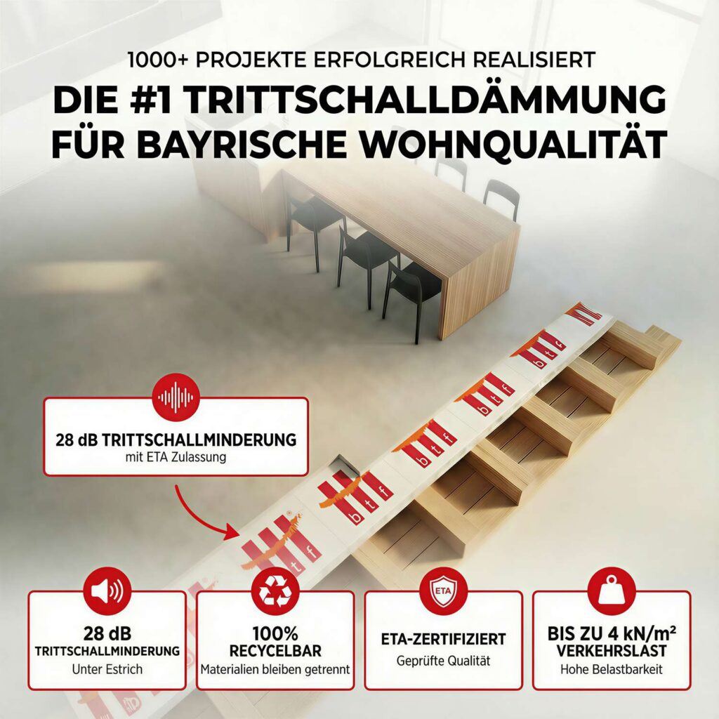 Produktbild BTF FLÜSTERMATTE 8 MM OHNE TRENNLAGE