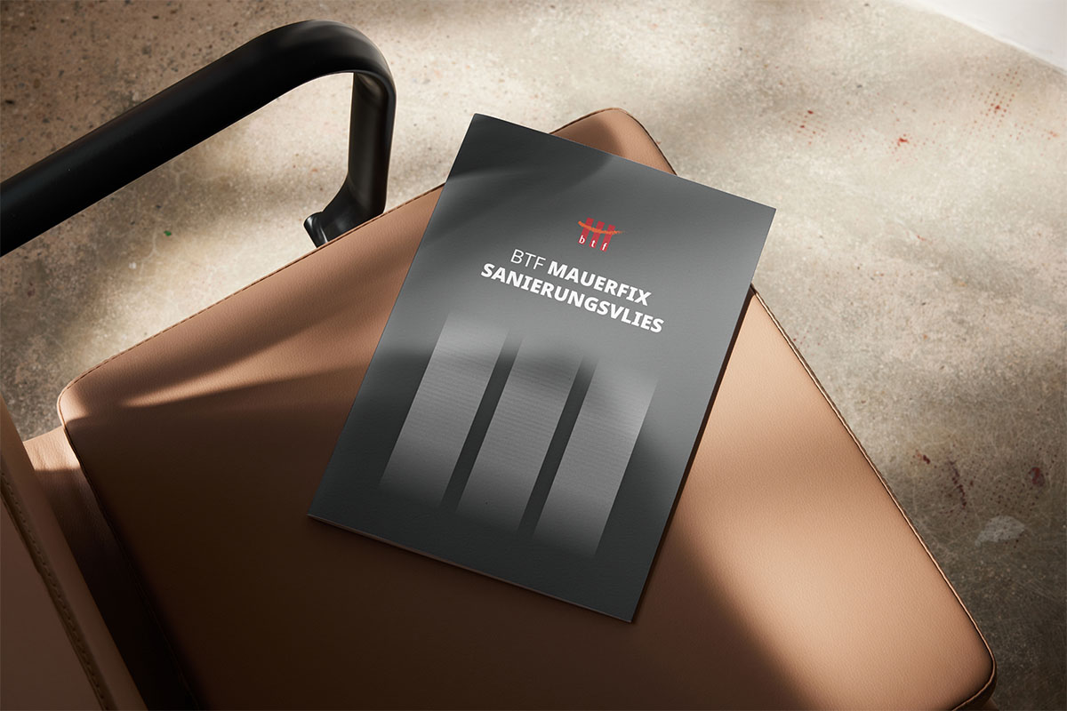 BTF MAUERFIX Sanierungsvlies – Broschüre und Unterlagen zum Download